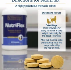 Rx Vitamins NutriFlex Joint Supplement for Dogs & Cats (90 chewtabs)