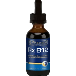 Rx Vitamins Rx B12 Liquid Digestive Supplement For Dogs and Cats (4 oz)