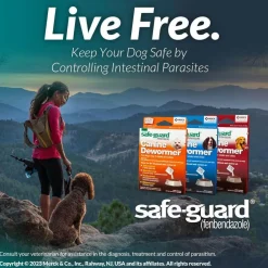 Safe-Guard Dewormer for Puppies & Small Dogs (1g x 3 sachets)