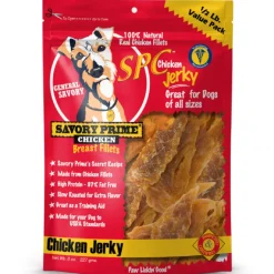 Savory Prime Natural Chicken Jerky Treats For Dogs