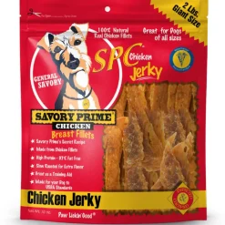 Savory Prime Natural Chicken Jerky Treats For Dogs