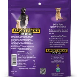 Savory Prime Natural Duck Jerky Treats For Dogs