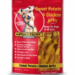 Savory Prime Sweet Potato & Chicken Jerky Treats For Dogs