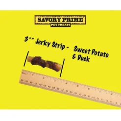 Savory Prime Sweet Potato & Duck Jerky Treats For Dogs