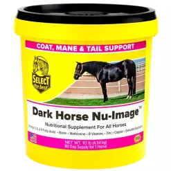 Select The Best Dark Horse Nu-Image Coat, Mane & Tail Support for Horses