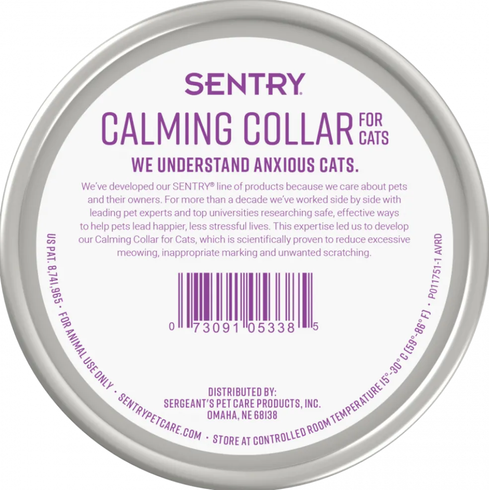 SENTRY Calming Collar for Cats