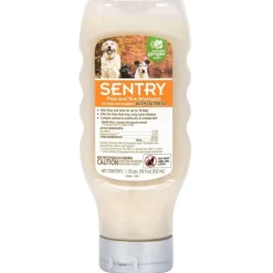 Sentry Flea & Tick Shampoo w/ Oatmeal for Dogs- Hawaiian Ginger Scent (18 oz)