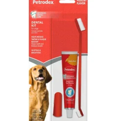 Sentry Petrodex Advanced Enzymatic Poultry Flavored Dental Kit for Dogs