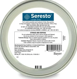 Seresto Flea & Tick Collar for Large Dogs, Over 18 lbs