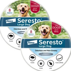 Seresto Flea & Tick Collar for Large Dogs, Over 18 lbs