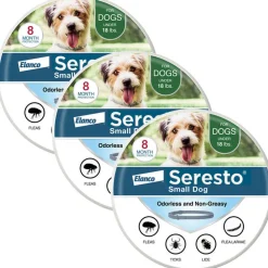 Seresto Flea & Tick Collar for Small Dogs, Under 18 lbs