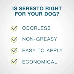 Seresto Flea & Tick Collar for Small Dogs, Under 18 lbs