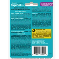 Sergeant's Guardian Flea & Tick Topical Treatment for Medium Dogs, 33–66lbs, 3-Month Supply