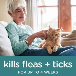 Sergeant's Guardian Pro Flea & Tick Topical for Cats, 6 lbs and over, 3-month supply