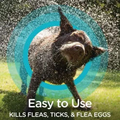 Sergeant's Guardian Pro Flea & Tick Shampoo Dog, Spring Freezia, 18-oz
