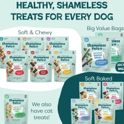 Shameless Pets A Cluck A Day Dental Sticks Treats For Dogs (7.2 oz)