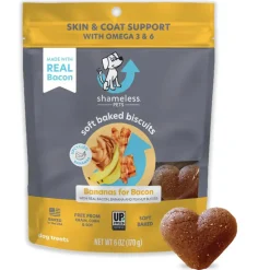 Shameless Pets Bananas For Bacon Soft Baked Dog Treats (6 oz)
