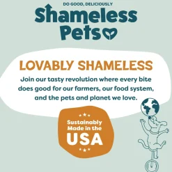 Shameless Pets Bone Broth Bits Peanut Butter Bliss Training Treats For Dogs (8 oz)