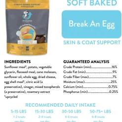 Shameless Pets Break An Egg Soft Baked Treats For Dogs (6 oz)