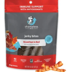 Shameless Pets Breakfast in Bed Jerky Bites Treats For Dogs (4.5 oz)