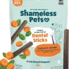 Shameless Pets Carrate Chomp Dental Sticks Treats For Dogs (7.2 oz)