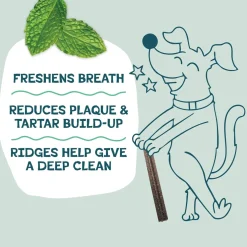 Shameless Pets Carrate Chomp Dental Sticks Treats For Dogs (7.2 oz)