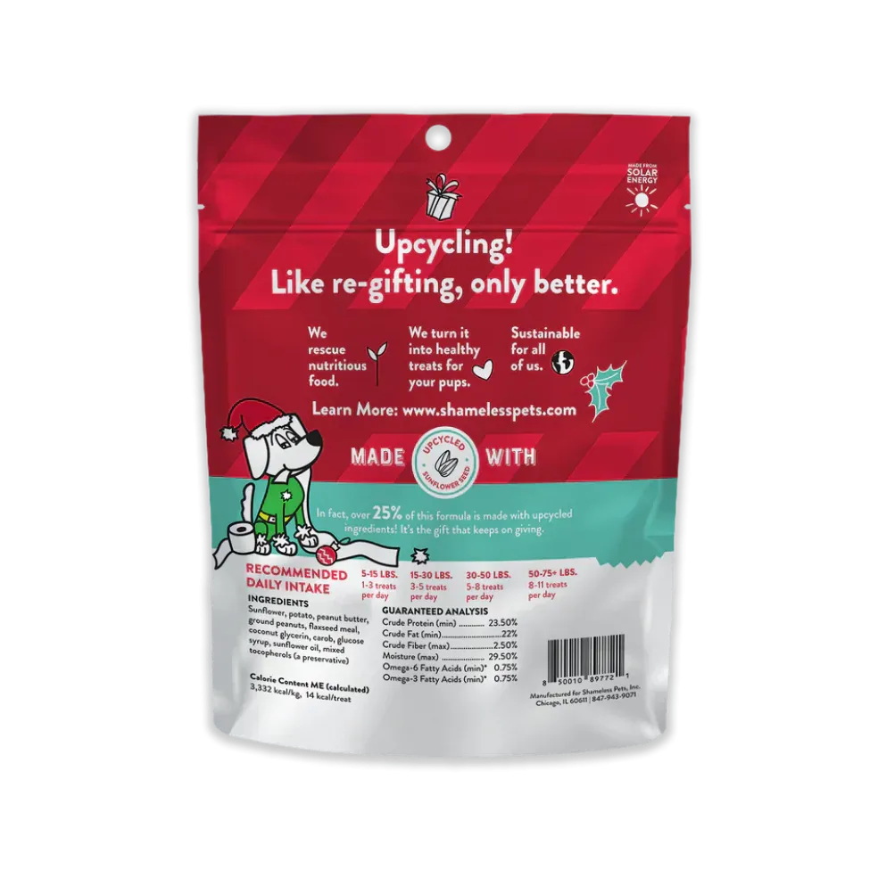 Shamless Naughty Hump of Coal Carob & Peanut Butter Soft Baked Dog Treats (6 oz)