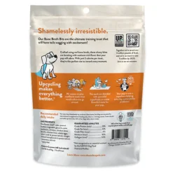 Shamless Pets Bone Broth Bites Nutty Chicken Soft & Chewy Training Treats For Dogs (10 oz)
