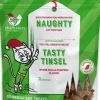 Shamless Pets Naughty Tasty Tinsel Pumpkin & Fish Crunchy Cat Treats (4 oz)