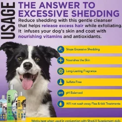 Shed-X Shed Control Shampoo for Dogs (16 oz)