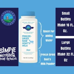 Shepherd Boy Farms Freeze Dried Raw Goat's Milk