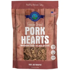 Shepherd Boy Farms Freeze Dried Pork Hearts Treats for Dogs & Cats