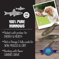 Shepherd Boy Farms Freeze Dried Minnows Treats for Dogs & Cats