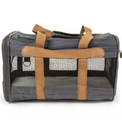 Sherpa's Pet Trading Company Original Deluxe Black Pet Carrier