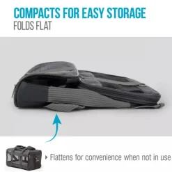 Sherpa's Pet Trading Company Original Deluxe Black Pet Carrier