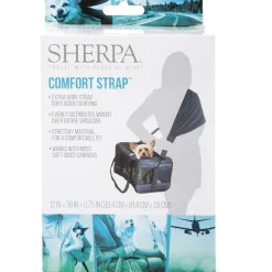 Sherpa Travel Pet Carrier Accessory Comfort Strap Black