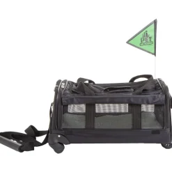 Sherpa Ultimate on Wheels Dog & Cat Carrier Bag, Black, Large