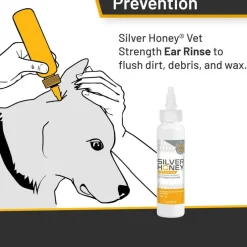 Silver Honey Rapid Ear Care Vet Strength Ear Rinse
