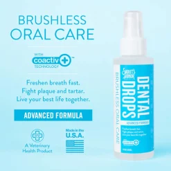 Skout's Honor Advanced Dog & Cat Dental Drops, 4-oz