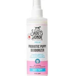 Skout's Honor Happy Puppy Probiotic Daily Use Dog Deodorizing Spray, 8-oz