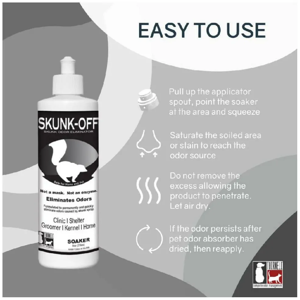 Skunk-Off Liquid Odor Soaker Eliminator (8 oz)