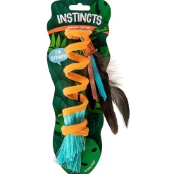 SmartyKat Instincts Crazy Coil Spring Fringe Cat Toy