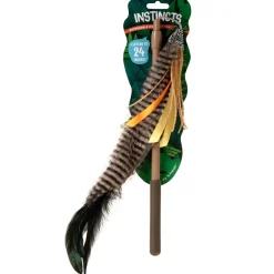 SmartyKat Instincts Fly 'N Frenzy Extendable Wand Cat Toy
