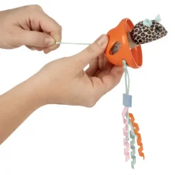 SmartyKat Instincts Lil' Launcher 3 Catnip & Silvervine Plush Mice & 1 Launcher Cat Toys