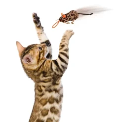 SmartyKat Instincts Safari Sneakers Mice Cat Toys, 3-count