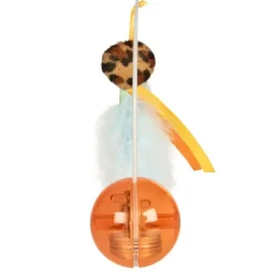 SmartyKat Instincts Twinkle Tipper Electronic Light Cat Toy with Self Righting Teaser Wand
