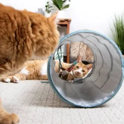 SmartyKat Instincts Twinkle Tube Electronic Light Cat Tunnel Toy