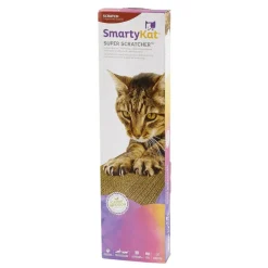 SmartyKat Super Scratcher Wide Corrugate with Catnip For Cats