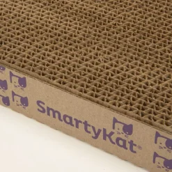 SmartyKat Super Scratcher Wide Corrugate with Catnip For Cats
