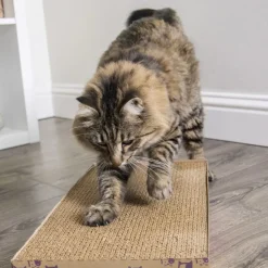 SmartyKat Super Scratcher Wide Corrugate with Catnip For Cats